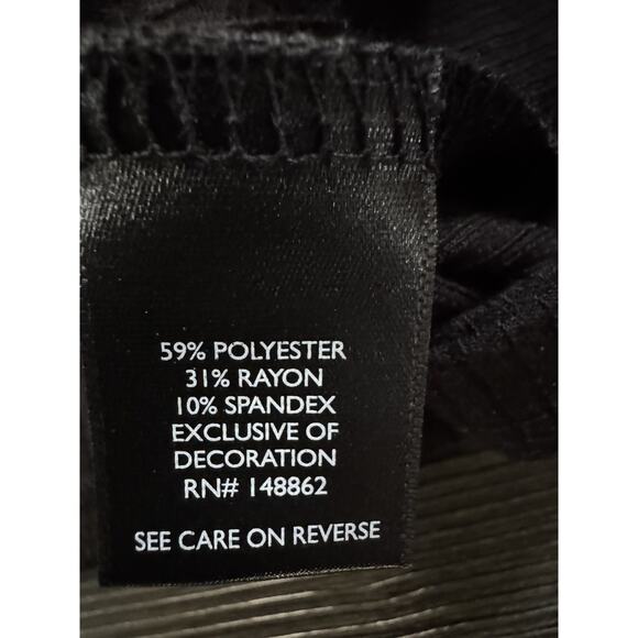 Torrid Lace Trim Ribbed Coquette Y2K Streetwear Gothic V Neck Long Sleeve Top 2X - Picture 8 of 11